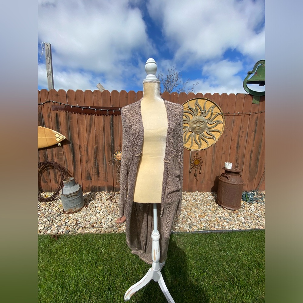 Breezy Long Cardigan Sweater!